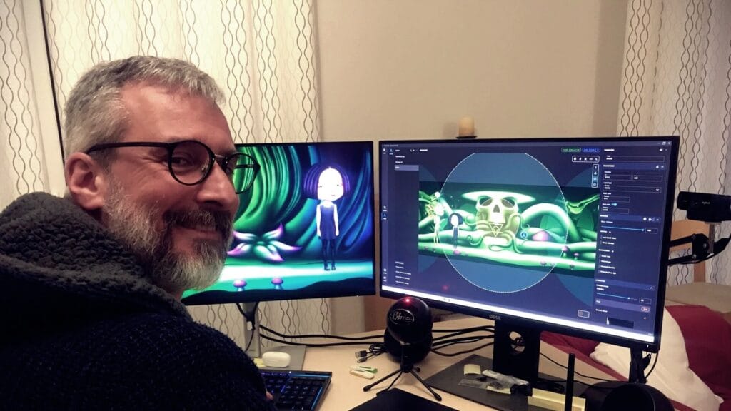 Image of Adam Oikonomopoulos Using Echotopia 01.