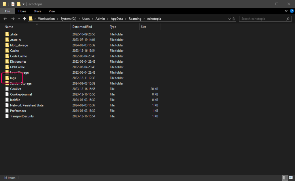 Find and Open the Error Log File - SoundFellas
