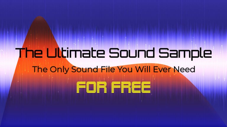 Image of The ultimate sound sample title card.