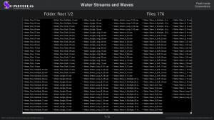 Water Streams and Waves - Contents Screenshot 01