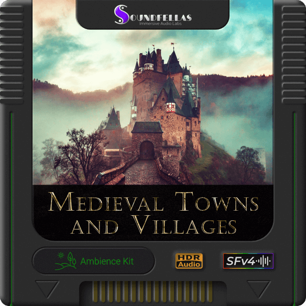 Image of medieval towns and villages cartridge 600h.