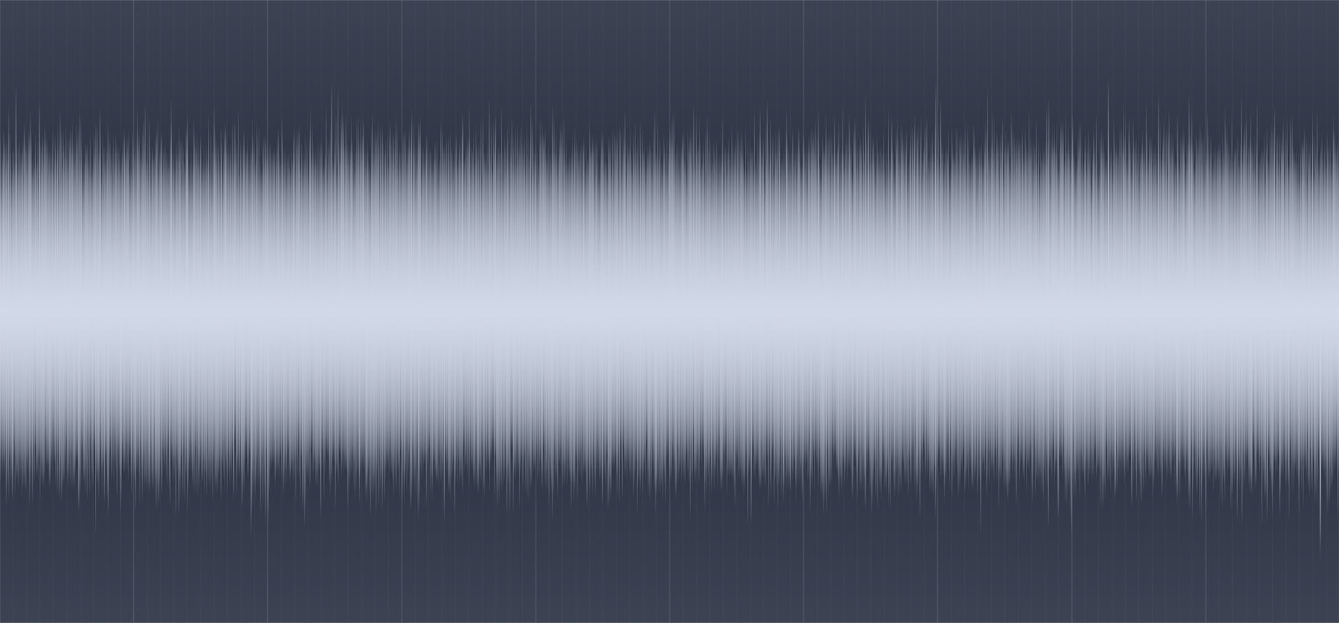 A zoomed out waveform of a sound in a timeline.
